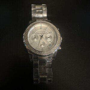 ✨ Michael Kors Silver Chronograph Watch MK5337 ✨ - New Battery